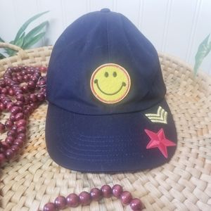 NWT Steve Madden Emoji Patches Baseball Cap